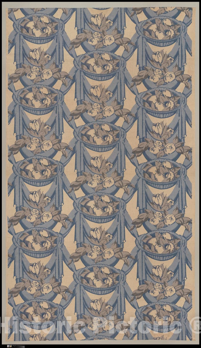 Art Print : André Mare - Draperies Textile : Vintage Wall Art