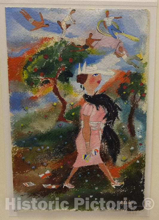 Art Print : Gladys Kleinman - Bermuda Bound : Vintage Wall Art