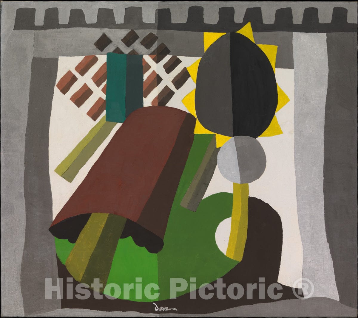 Art Print : Arthur Dove - The Inn : Vintage Wall Art