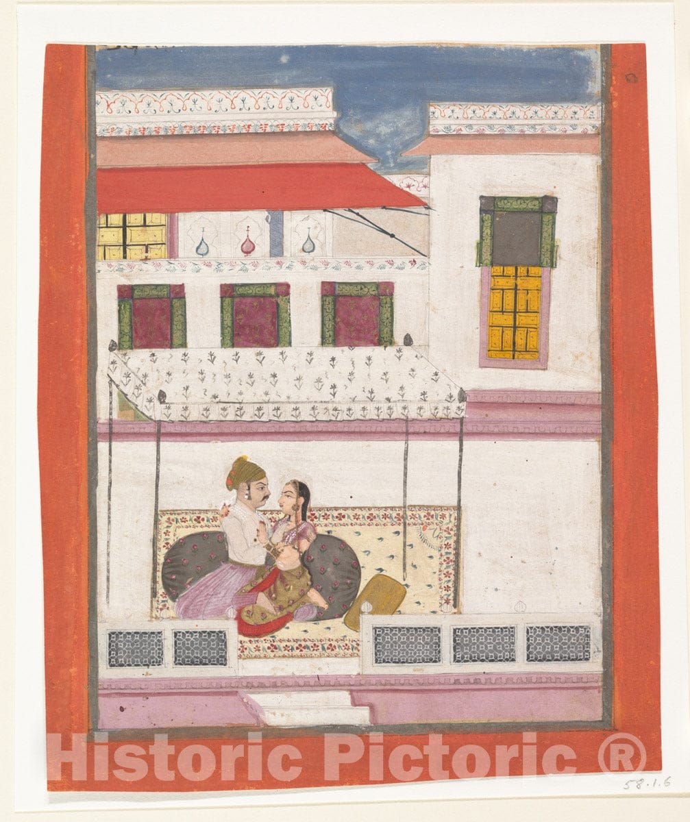 Art Print : Raga Desakar : Vintage Wall Art