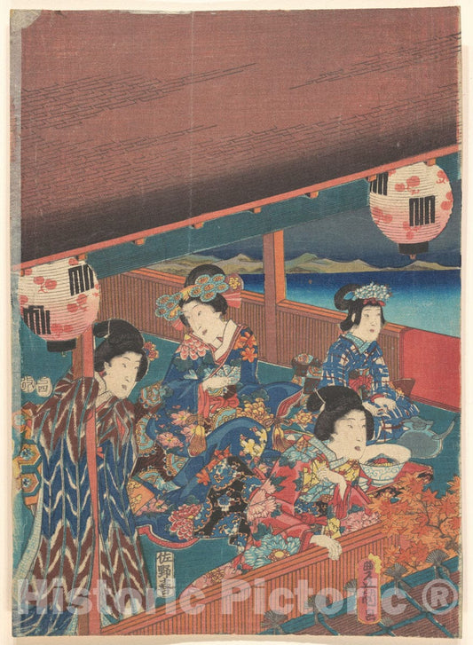 Art Print : Utagawa Kunisada - Print - Japan v.8 : Vintage Wall Art