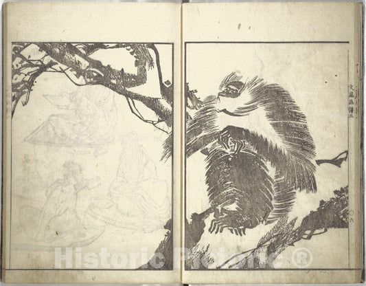 Art Print : Kawamura Bunp? - Bunp? Picture Album (Bunp? gafu), First Series - Japan : Vintage Wall Art