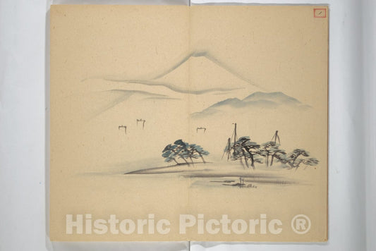 Art Print : Koiso Zensetsus? - Album of Works by The Master Koiso Zensetsus? (Complete) (Koiso Zensentsus? Sensei gaj?–kan) - Japan : Vintage Wall Art