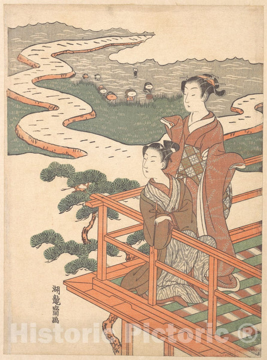Art Print : Isoda Kory?sai - Print - Japan : Vintage Wall Art