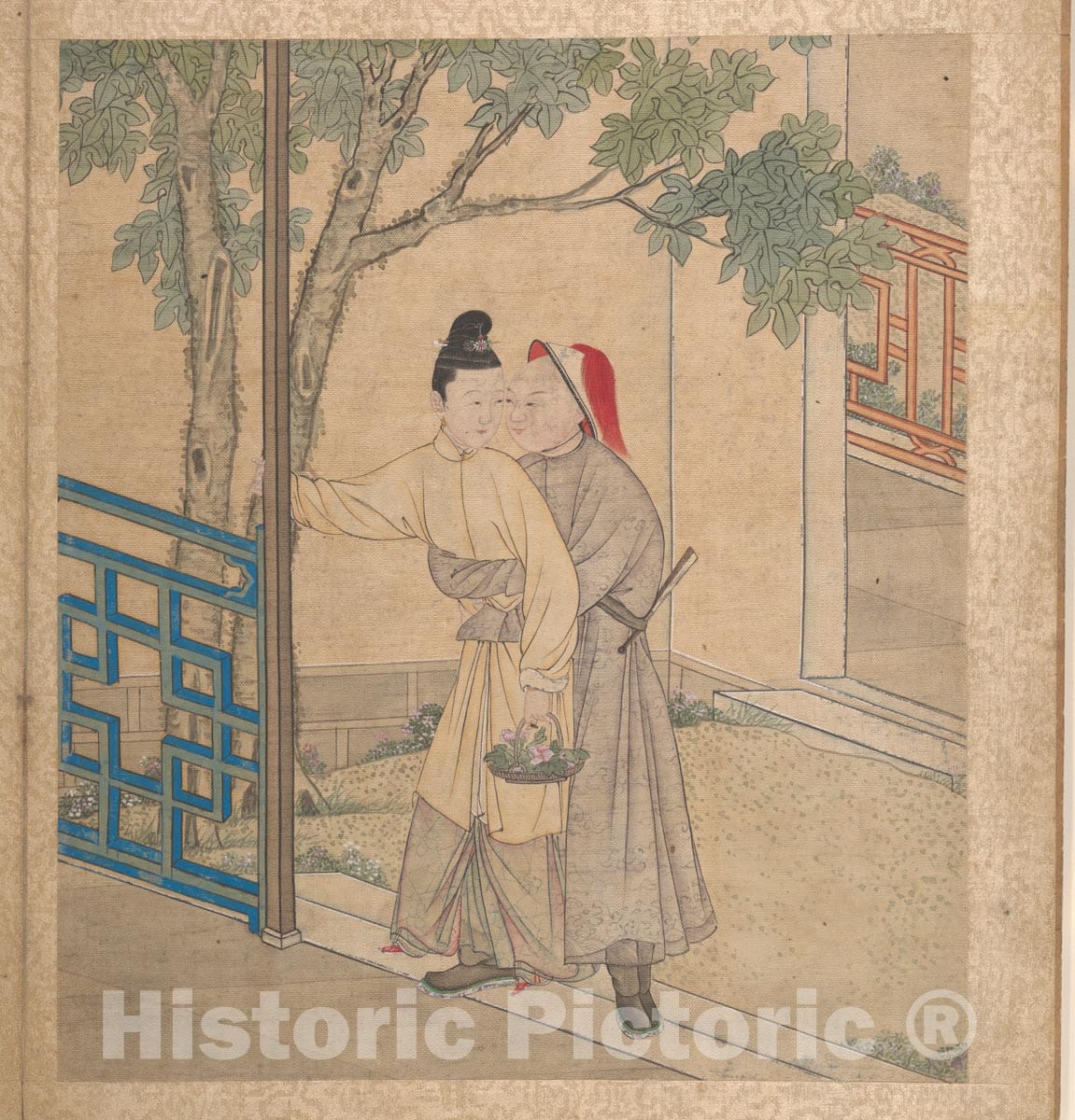 Art Print : Unidentified Artist - Spring Pictures - China 2 : Vintage Wall Art