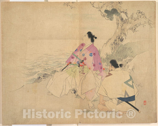 Art Print : Kajita Hanko - Print - Japan : Vintage Wall Art