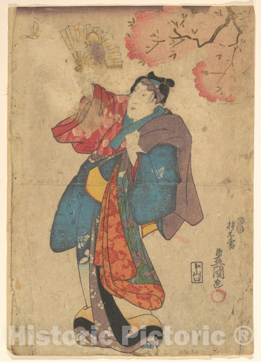 Art Print : Utagawa Kunisada - Print - Japan v.35 : Vintage Wall Art