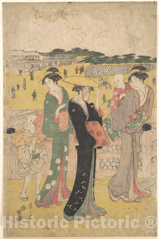 Art Print : Ch?bunsai Eishi - Print - Japan v.2 : Vintage Wall Art