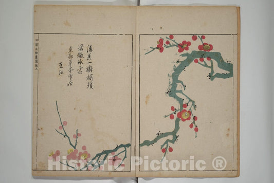 Art Print : ooka Shunboku  - A Collection of Lively Sketches of the Ming dynasty : Vintage Wall Art