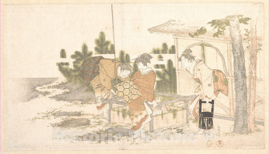 Art Print : Katsushika Hokusai - Print - Japan v.3 : Vintage Wall Art