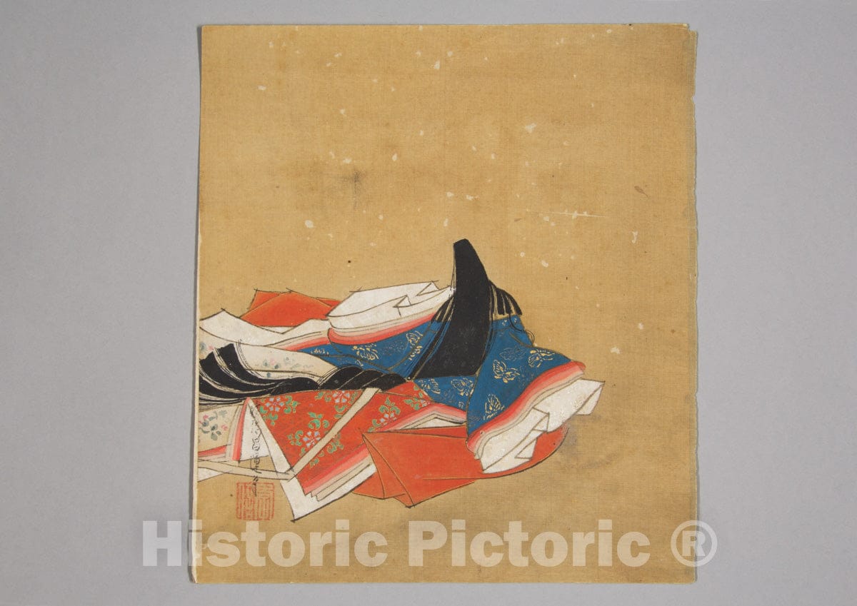 Art Print : Kano Sh?un - Immortal Poet - Japan v.14 : Vintage Wall Art