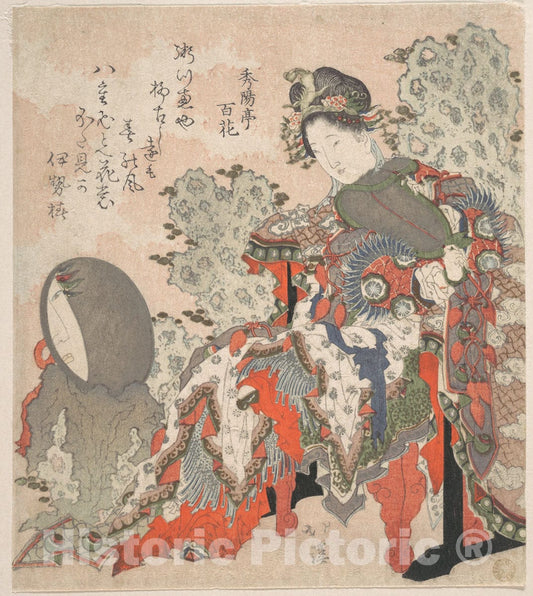 Art Print : Totoya Hokkei - Print - Japan v.2 : Vintage Wall Art