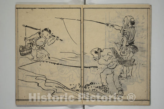 Art Print : Nishimura Nantei - The Nantei Picture Album, Supplementary Volume (Nantei gafu k?hen) - Japan : Vintage Wall Art