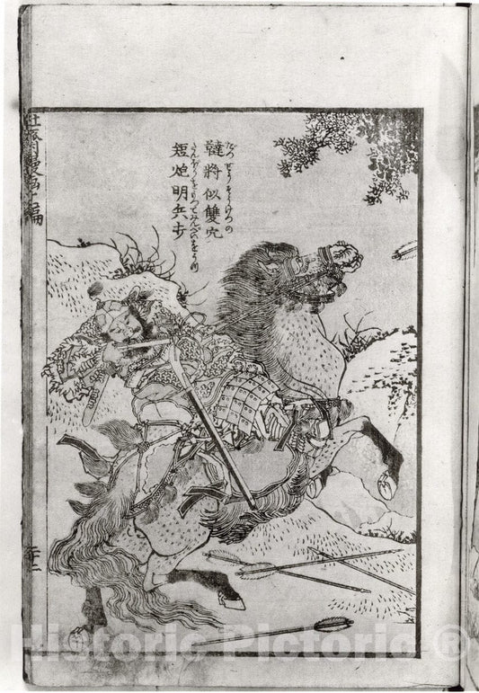 Art Print : Artist: Katsushika Hokusai 2 : Vintage Wall Art