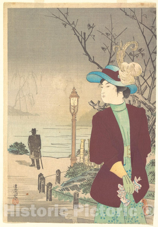 Art Print : Tsuneshige - Print - Japan : Vintage Wall Art