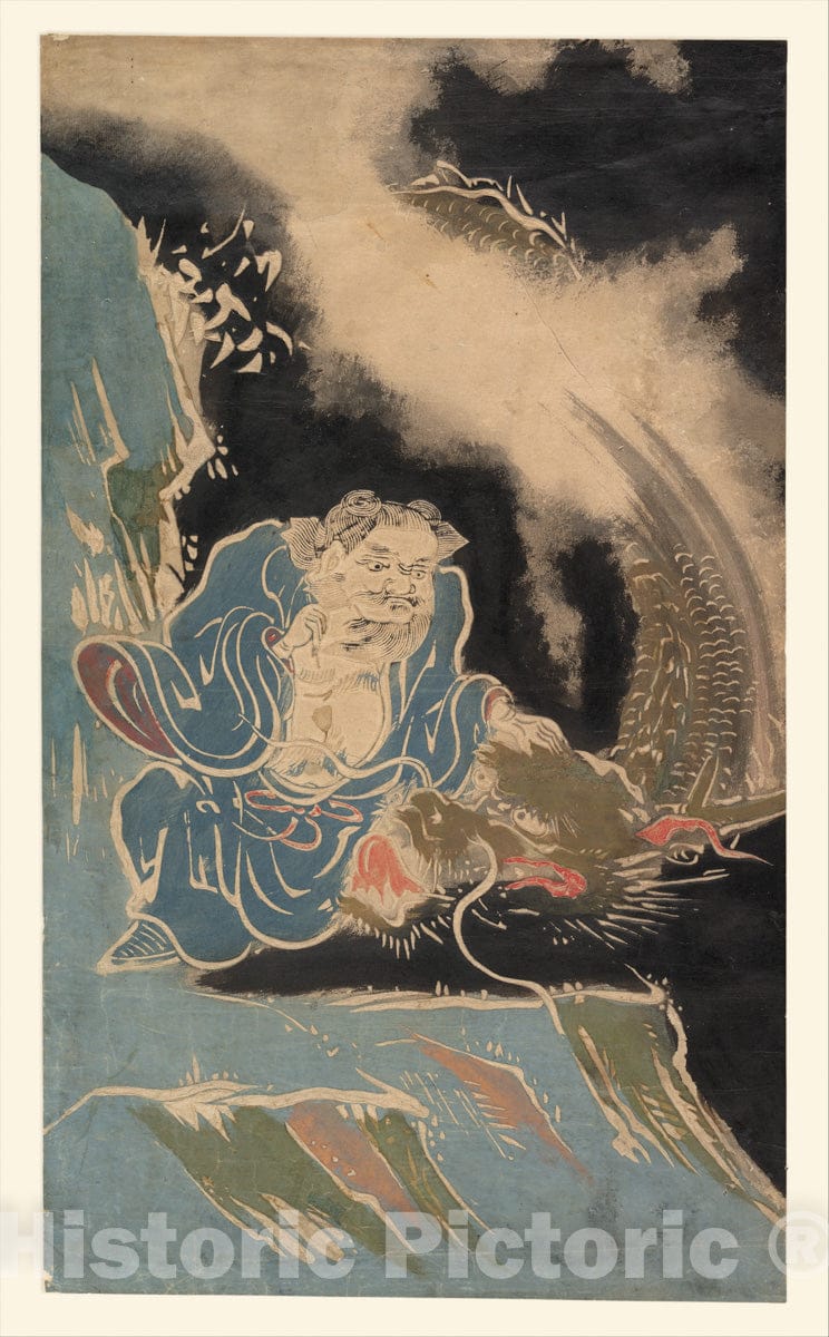 Art Print : Unidentified Artist - Print - Japan v.2 : Vintage Wall Art