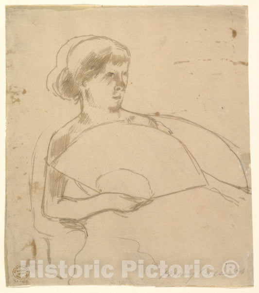 Art Print : Mary Cassatt - in The Opera Box : Vintage Wall Art