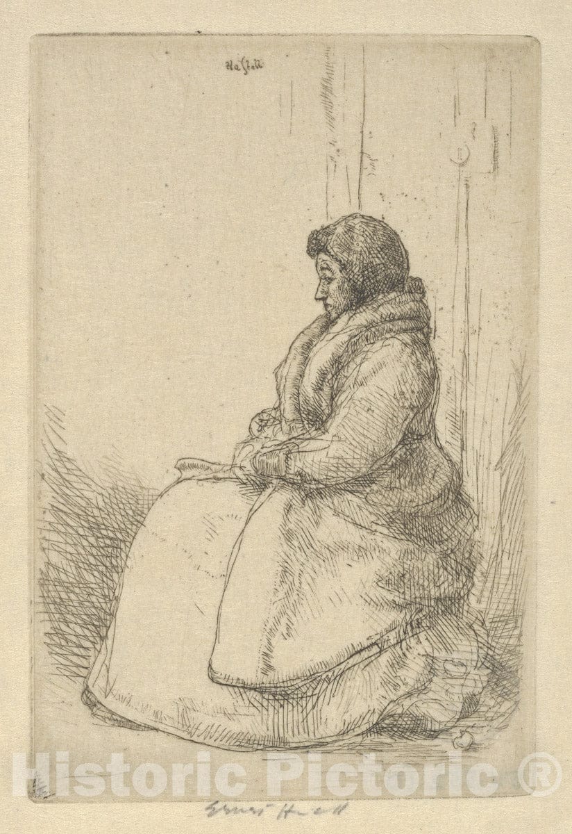 Art Print : Ernest Haskell - Beggar of St. Sulpice : Vintage Wall Art
