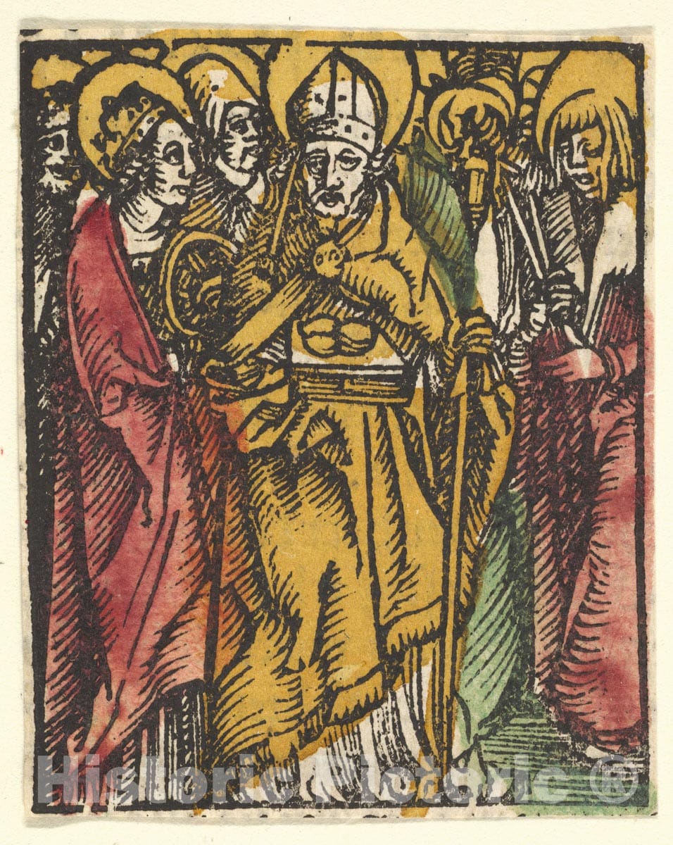Art Print : Hans Baldung (Called Hans Baldung Grien) - Ten Helpers in Need (Copy) : Vintage Wall Art