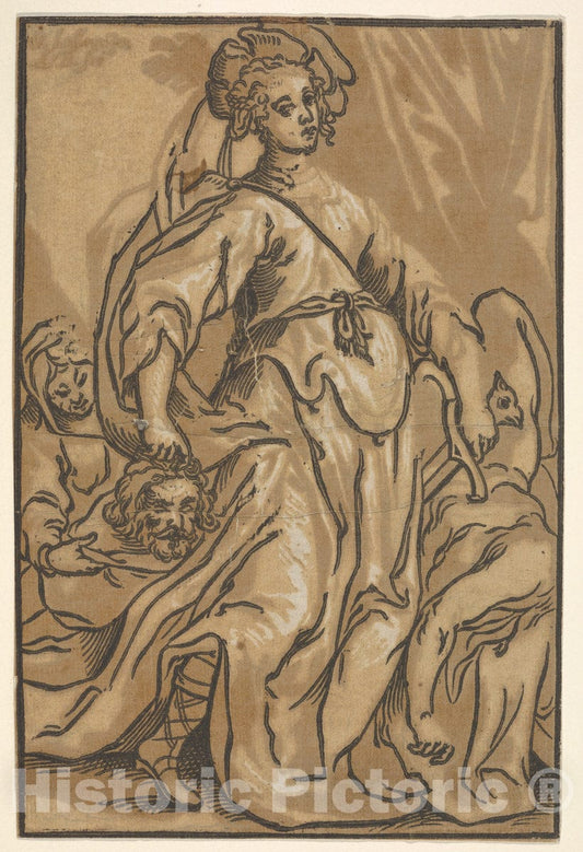 Art Print : Ludolf Büsinck - Judith : Vintage Wall Art