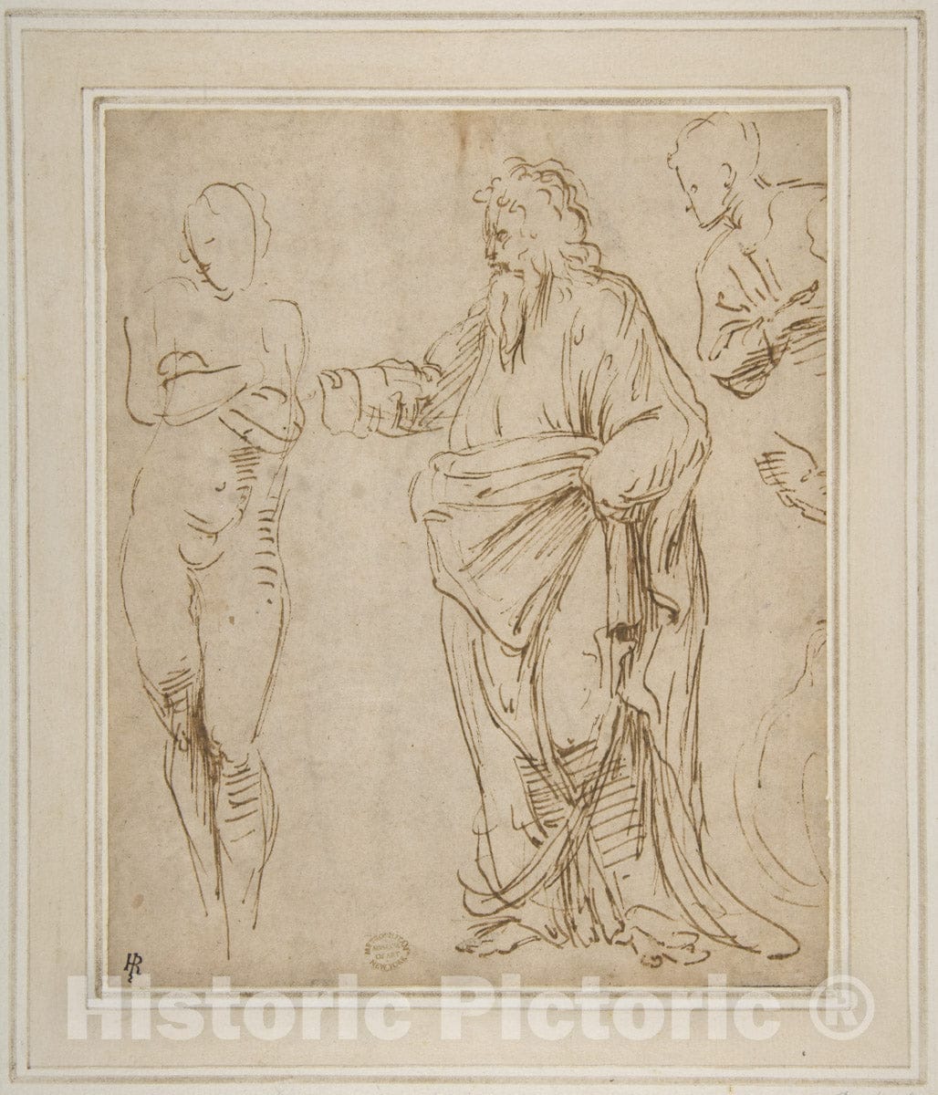 Art Print : Vincenzo Tamagni - Creation of Eve : Vintage Wall Art