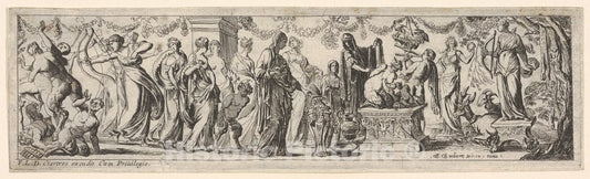 Art Print : Pierre Brebiette - Les Grandes Frises (4 of 12) : Vintage Wall Art
