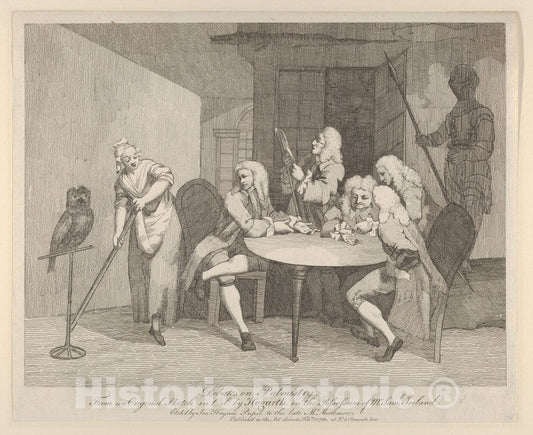 Art Print : Joseph Haynes - Debates on Palmistry 1 : Vintage Wall Art