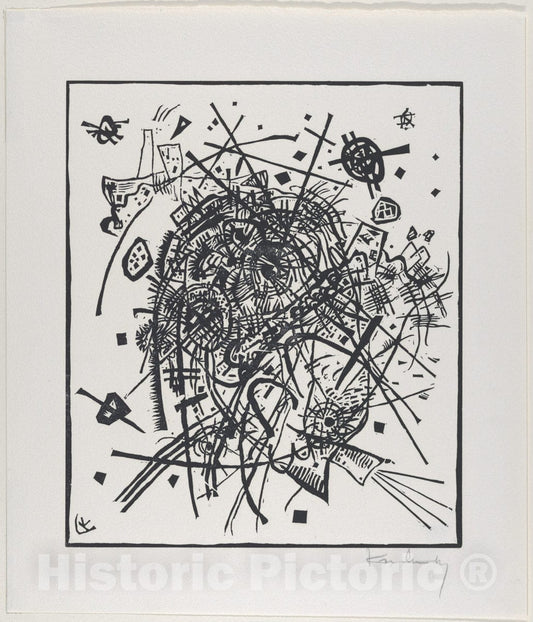 Art Print : Vasily Kandinsky - Kleine Welten VIII (Small Worlds VIII) : Vintage Wall Art