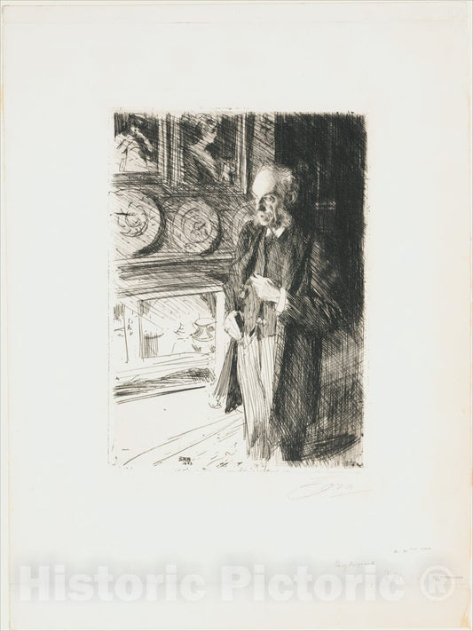 Art Print : Anders Zorn - Henry Marquand : Vintage Wall Art