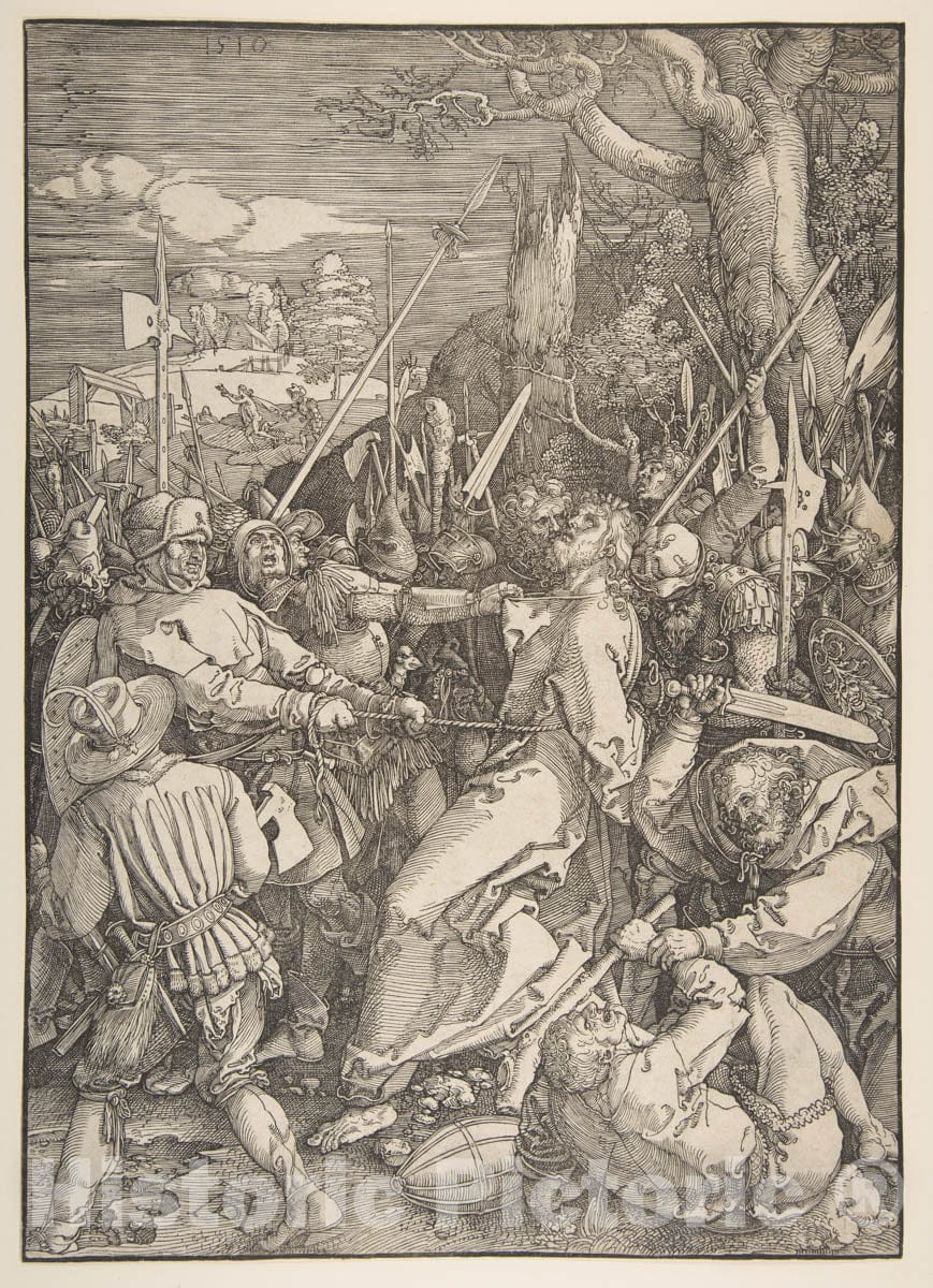 Art Print : Albrecht Dürer - Betrayal of Christ : Vintage Wall Art