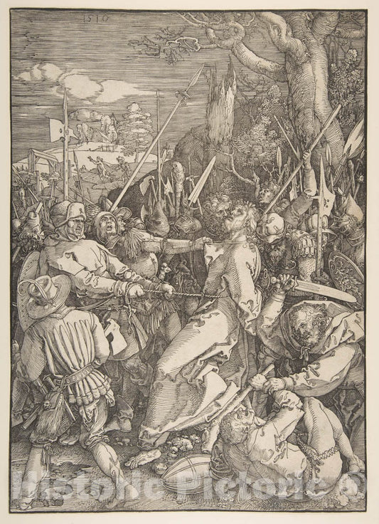 Art Print : Albrecht Dürer - Betrayal of Christ : Vintage Wall Art