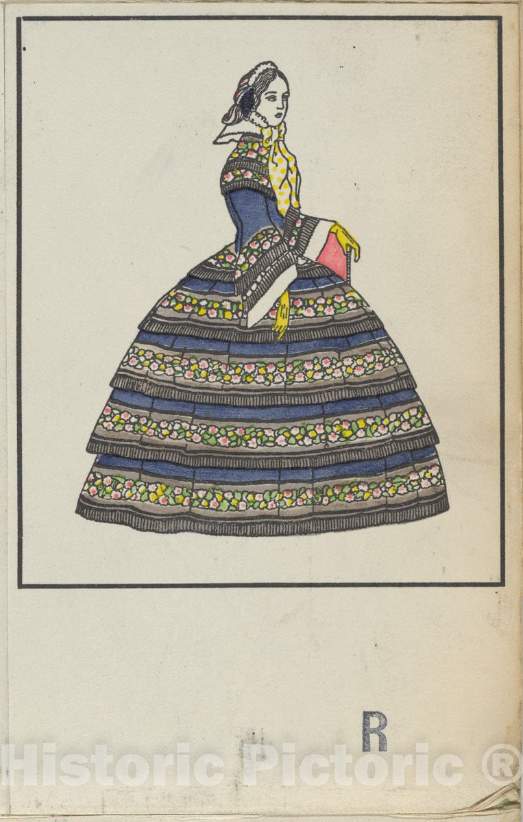 Art Print : Urban Janke - Biedermeier Fashion 2 : Vintage Wall Art
