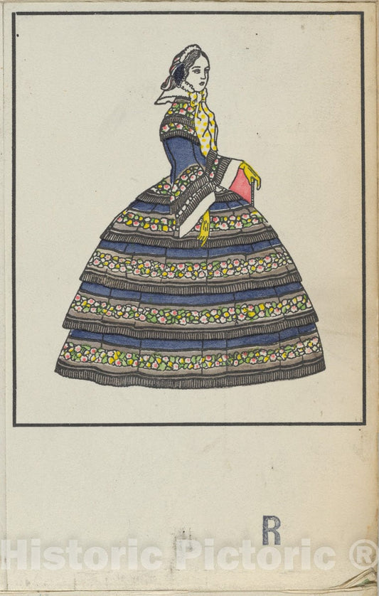 Art Print : Urban Janke - Biedermeier Fashion 2 : Vintage Wall Art