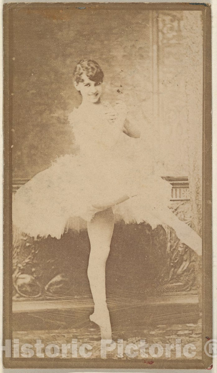 Photo Print : Ballerina, from The Actresses Series (N668) 2 : Vintage Wall Art
