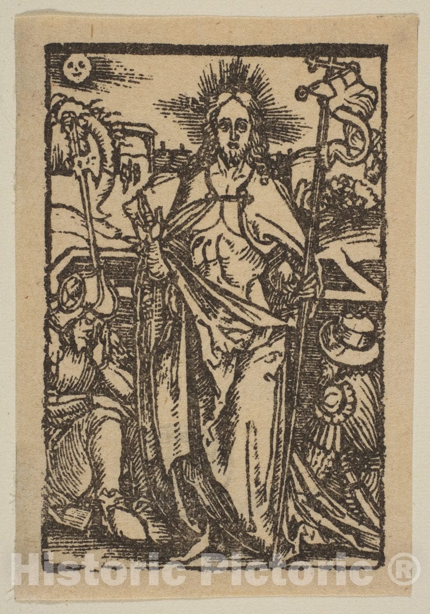 Art Print : Albrecht Dürer - The Resurrection 2 : Vintage Wall Art
