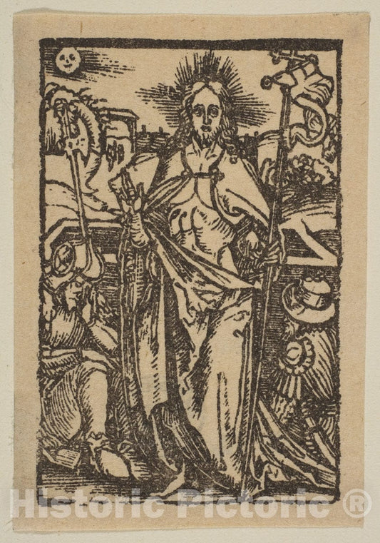 Art Print : Albrecht Dürer - The Resurrection 2 : Vintage Wall Art
