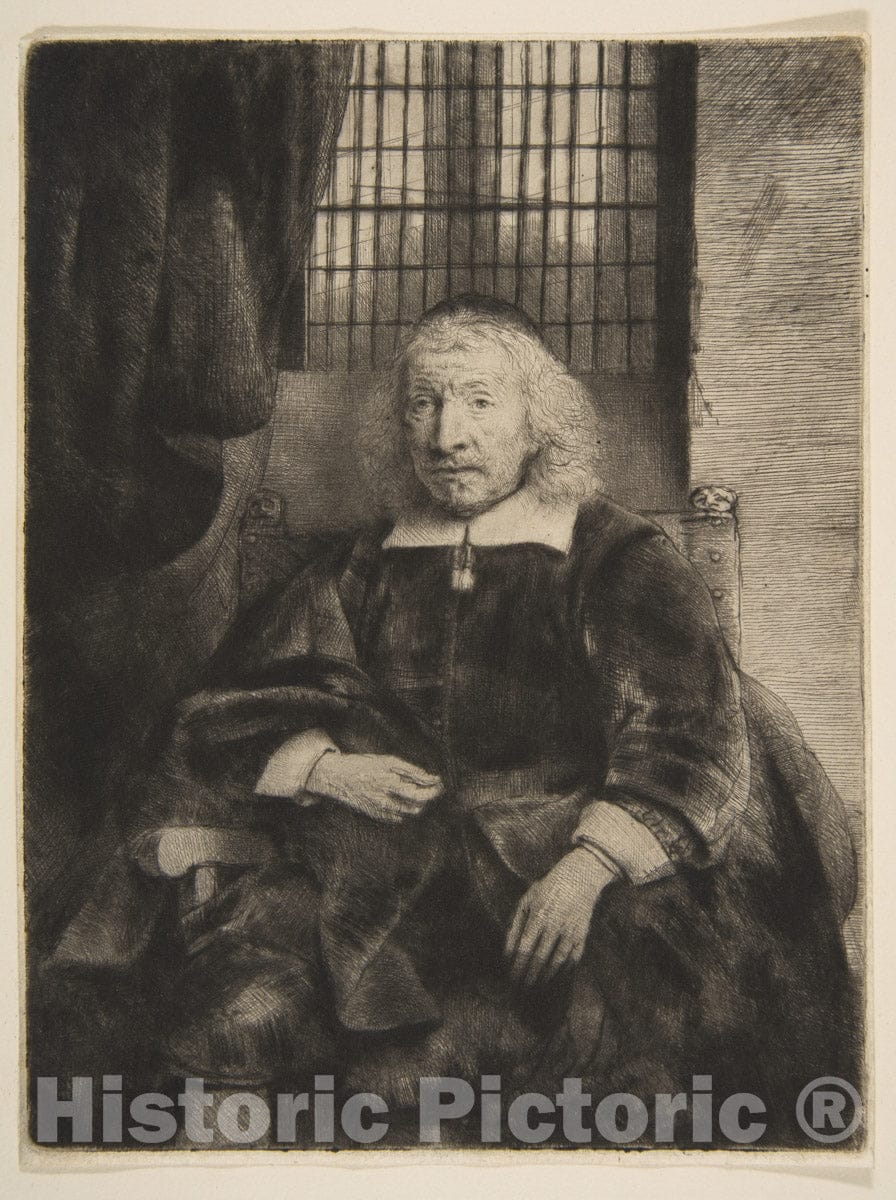 Art Print : Rembrandt (Rembrandt Van Rijn) - Thomas Haaringh (Old Haaringh) : Vintage Wall Art