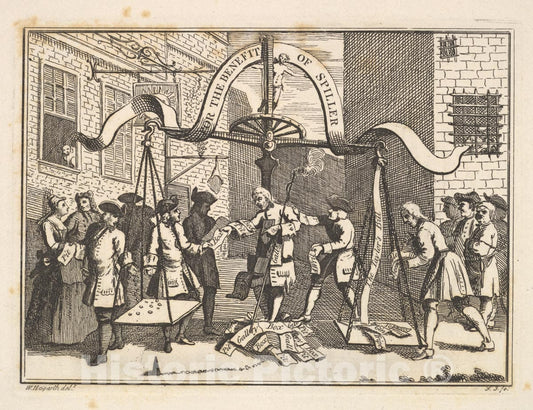Art Print : Samuel Ireland - Benefit Ticket for Spiller : Vintage Wall Art