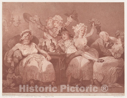 Art Print : William Paulet Carey - A Sketch from Nature 1 : Vintage Wall Art