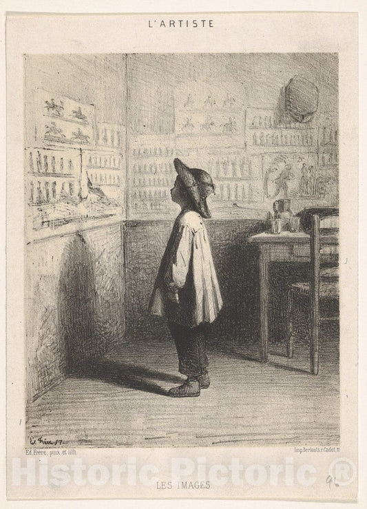 Art Print : Édouard Frère - Images : Vintage Wall Art