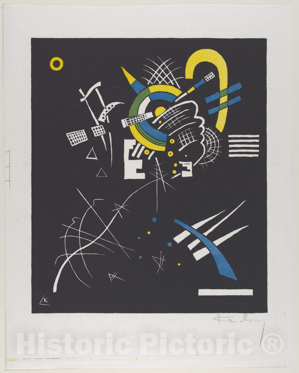 Art Print : Vasily Kandinsky - Kleine Welten VII (Small Worlds VII) : Vintage Wall Art