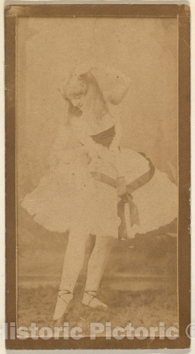 Photo Print : Ballerina, from The Actresses Series (N668) 1 : Vintage Wall Art