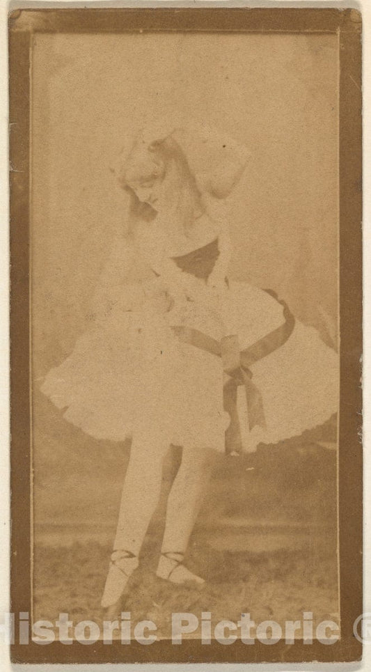 Photo Print : Ballerina, from The Actresses Series (N668) 1 : Vintage Wall Art