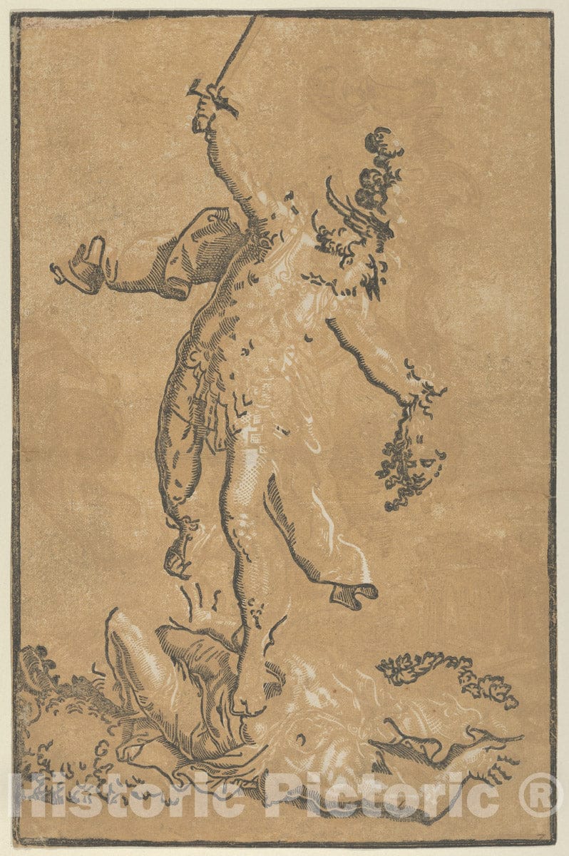 Art Print : Anonymous, Italian, 16th Century - Perseus : Vintage Wall Art