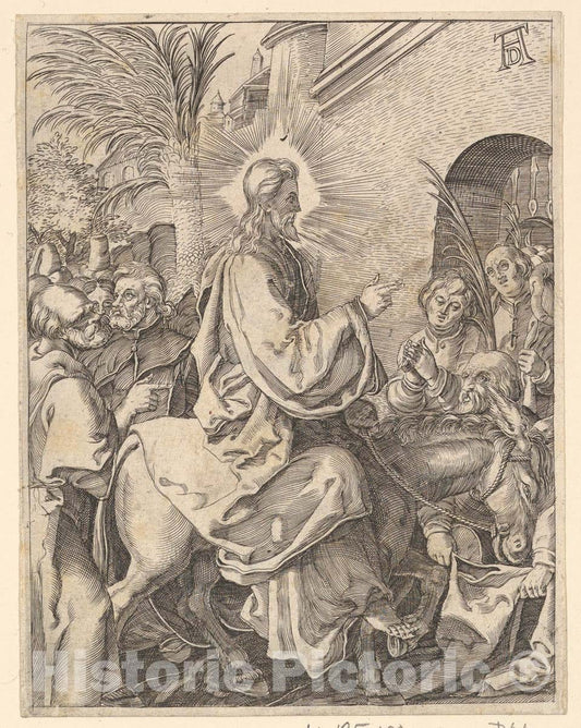 Art Print : Albrecht Dürer - Engraved Copies of The Little Passion - 422014 : Vintage Wall Art