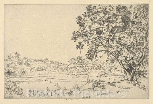 Art Print : Ernest Haskell - Phippsburg : Vintage Wall Art