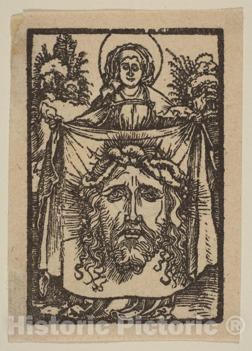 Art Print : Albrecht Dürer - Saint Veronica : Vintage Wall Art