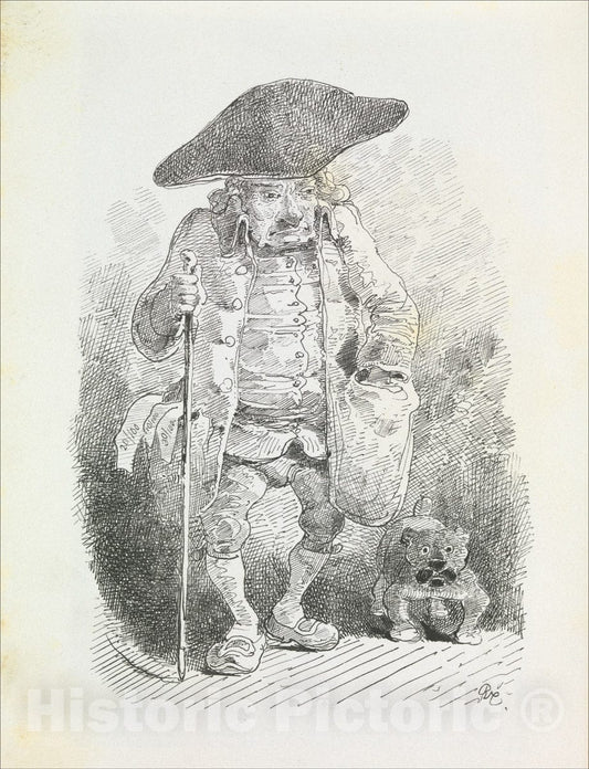 Art Print : Rodolphe Töpffer - Essais d'autographie/Essai de physiognomie : Vintage Wall Art