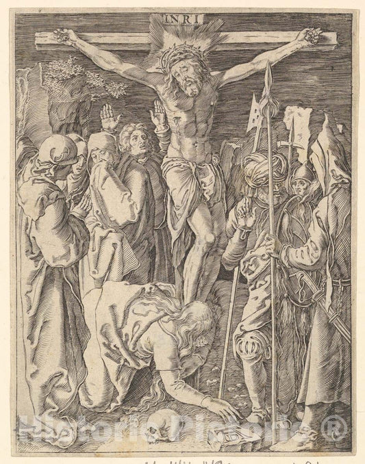 Art Print : Albrecht Dürer - Engraved Copies of The Little Passion - 422676 : Vintage Wall Art