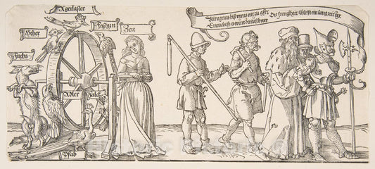Art Print : Albrecht Dürer - The Tapestry at Michelfeld 1 : Vintage Wall Art